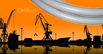 Delikon Liquid Tight Conduit, Liquid Tight fittings for Port Equipment and Cargo Crane Cable Protection