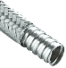 Braided flexible steel conduit