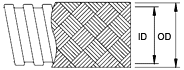 GALVANISED STEEL CONDUIT WITH STEEL OVERBRAIDING