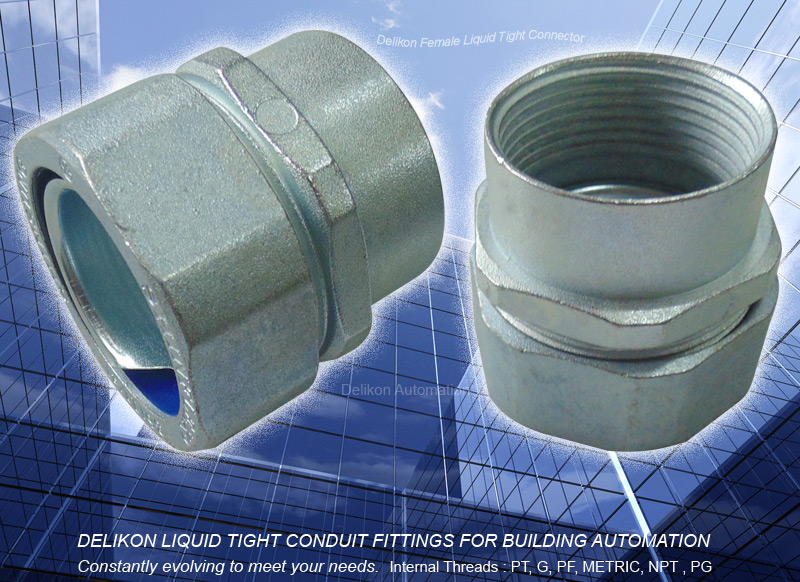 DELIKON LIQUID TIGHT CONDUIT FITTINGS and LIQUID TIGHT CONDUIT FOR BUILDING AUTOMATION